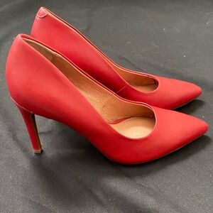 Le Chateau Red High Heels
